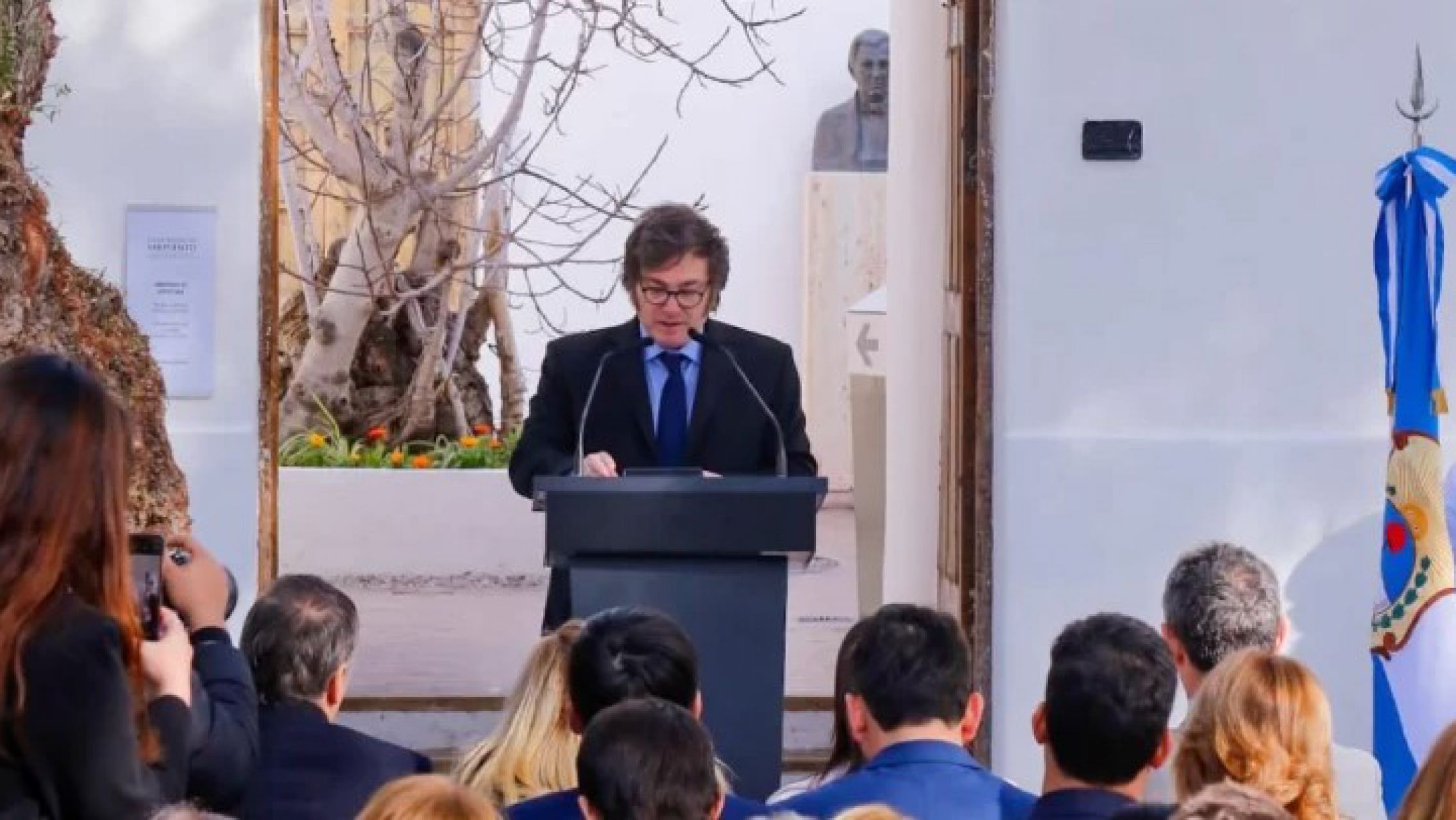 Milei en peligro: detuvieron a malviviente armado a metros de su acto en San Juan