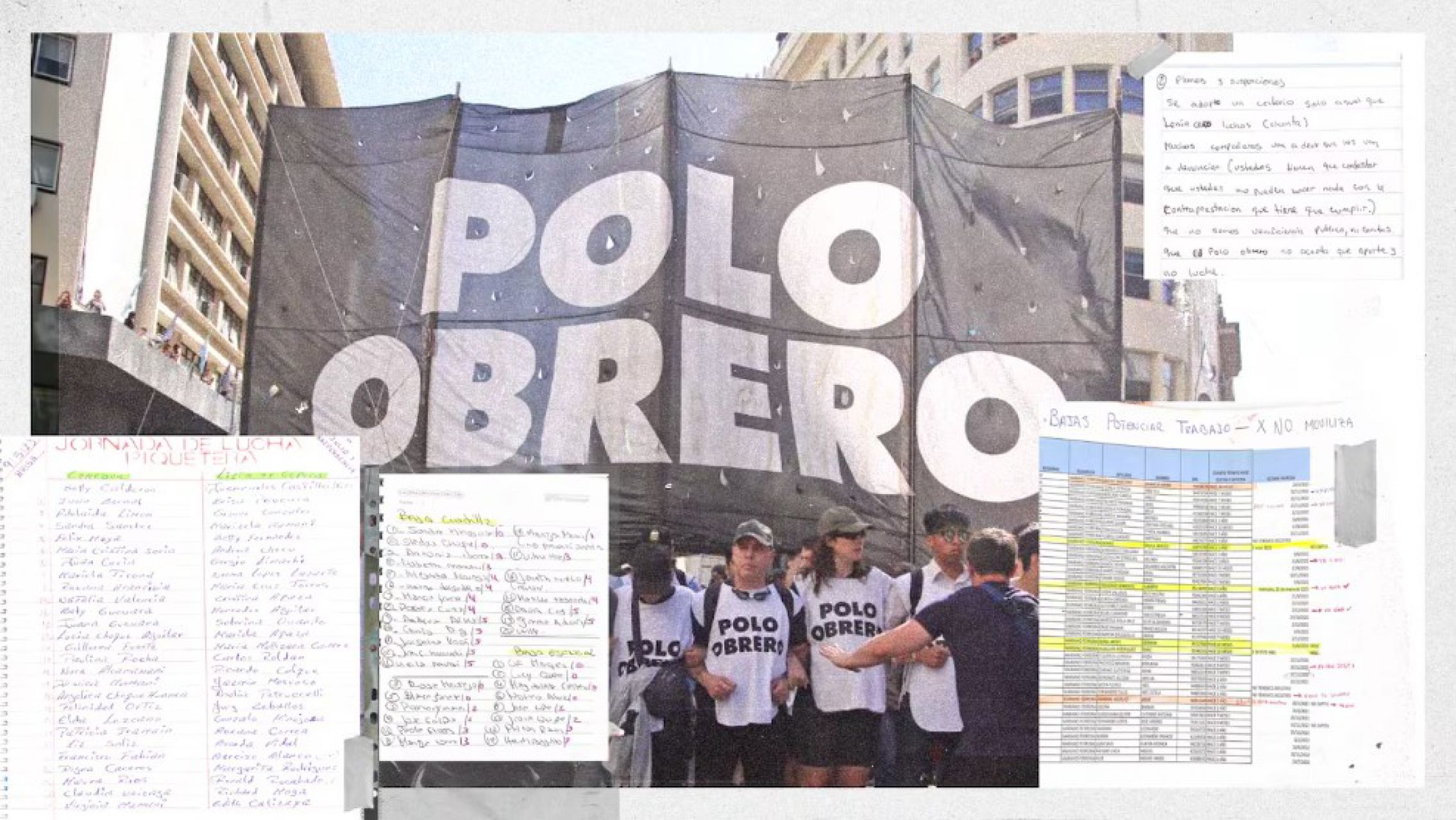 Así amenazaban los jefes del Polo Obrero a los beneficiarios del Potenciar Trabajo