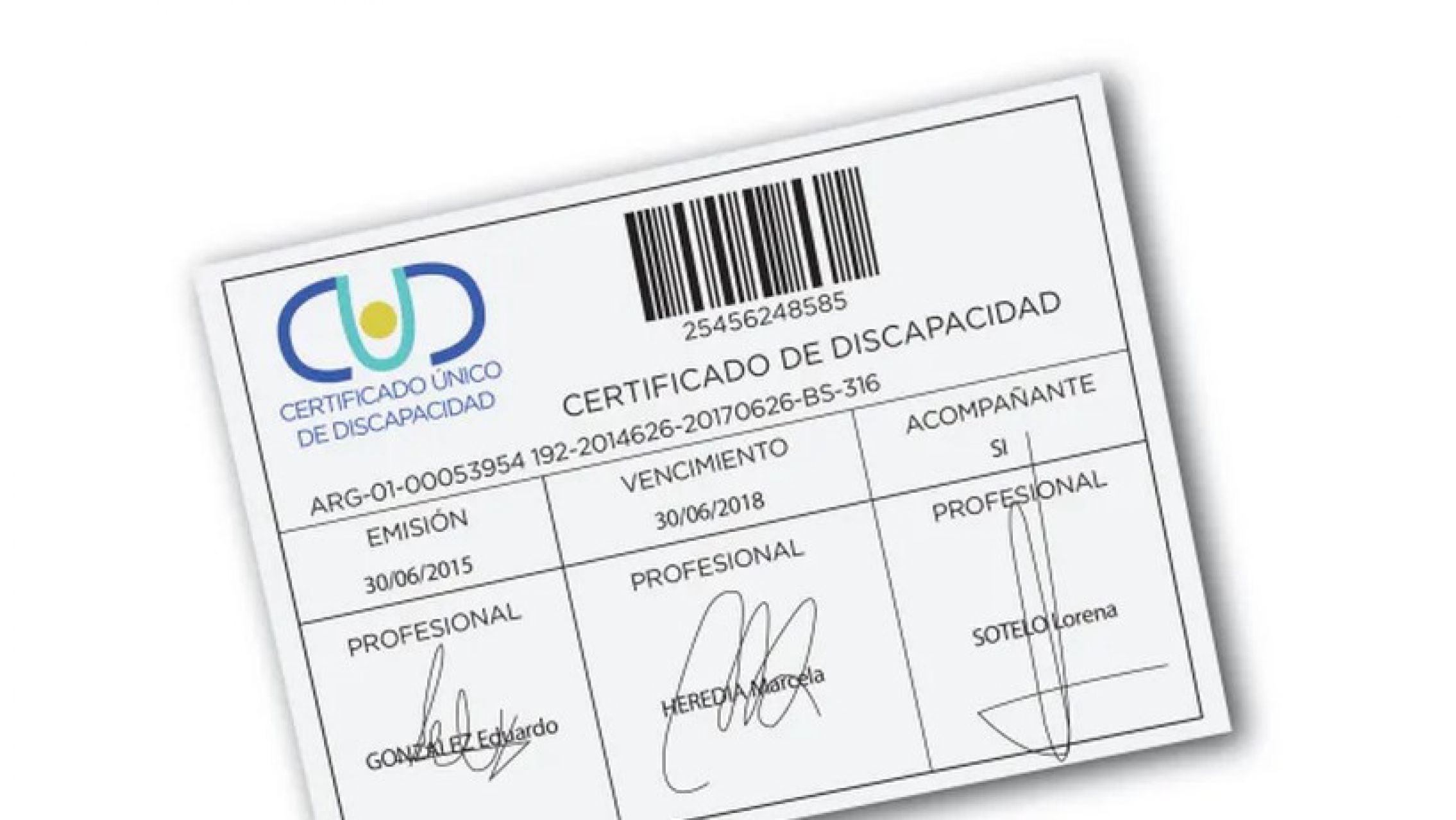 Quiénes pueden tramitar el Certificado Único de Discapacidad
