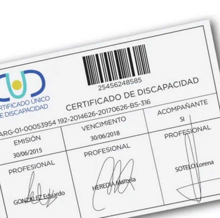 Quiénes pueden tramitar el Certificado Único de Discapacidad