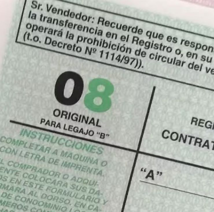 Registro Automotor: la nueva medida que impuso el gobierno