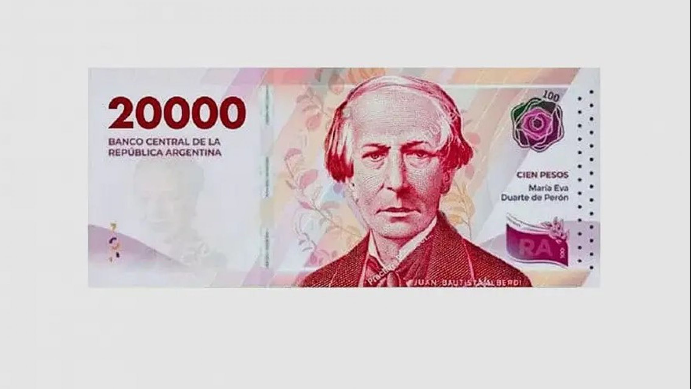 Revelaron cuándo comenzará a circular el nuevo billete de $20.000