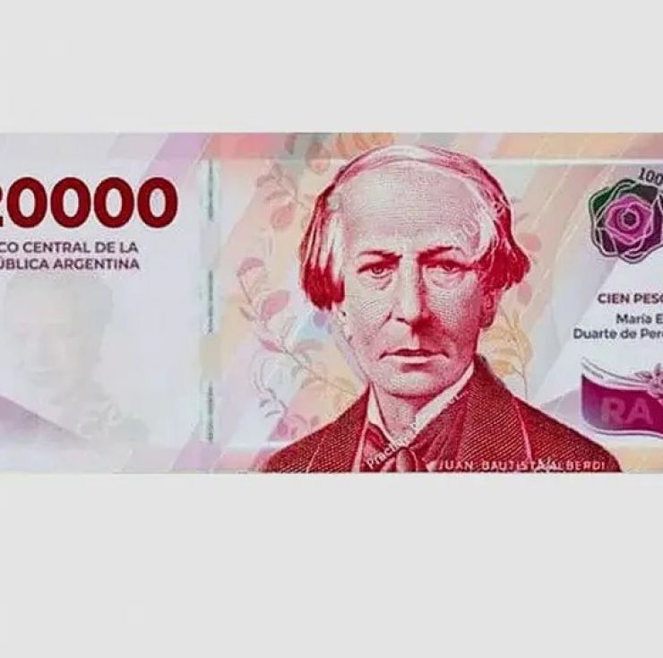 Revelaron cuándo comenzará a circular el nuevo billete de $20.000
