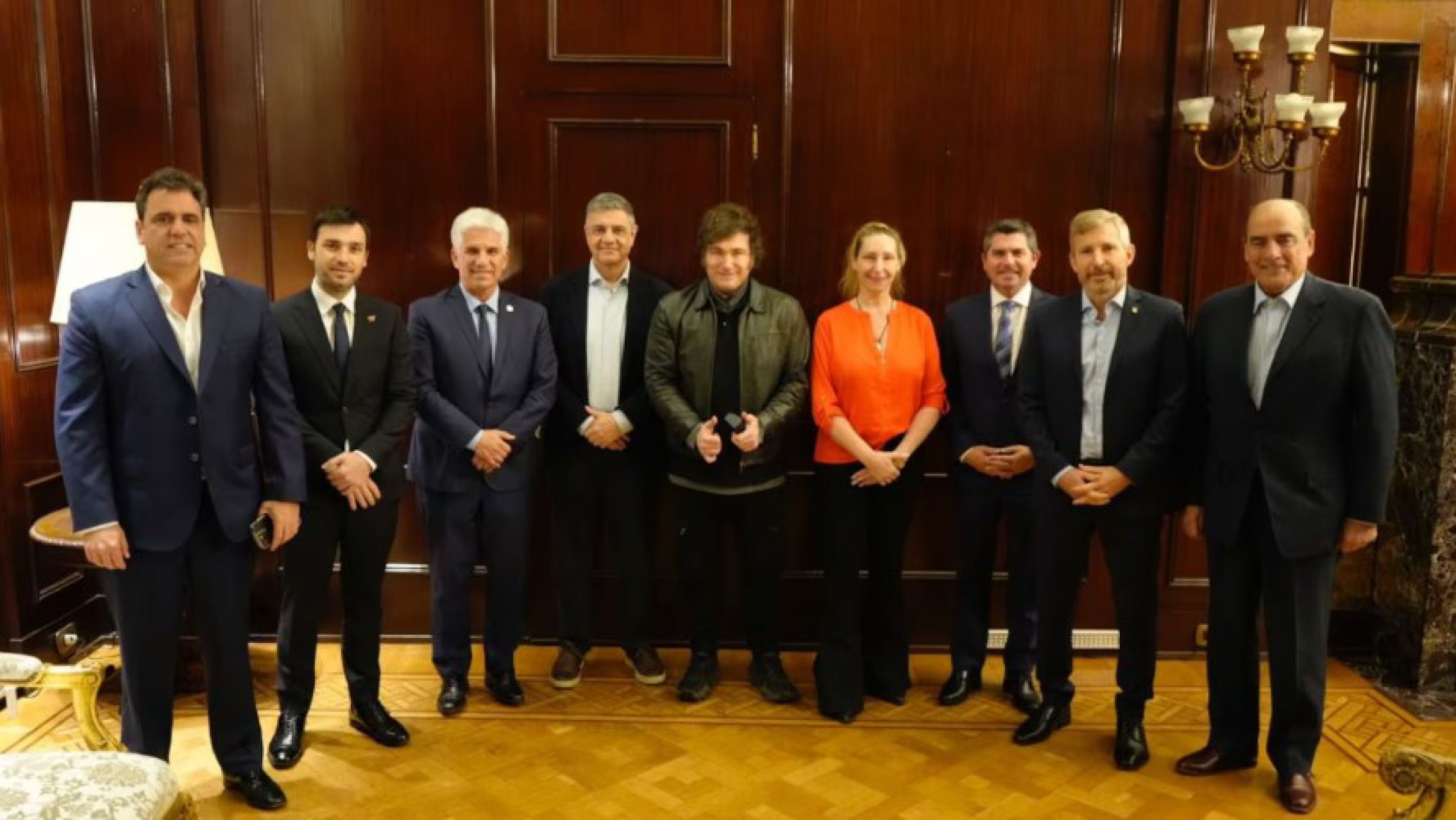 Milei se reunió con gobernadores para avanzar en el Presupuesto 2025