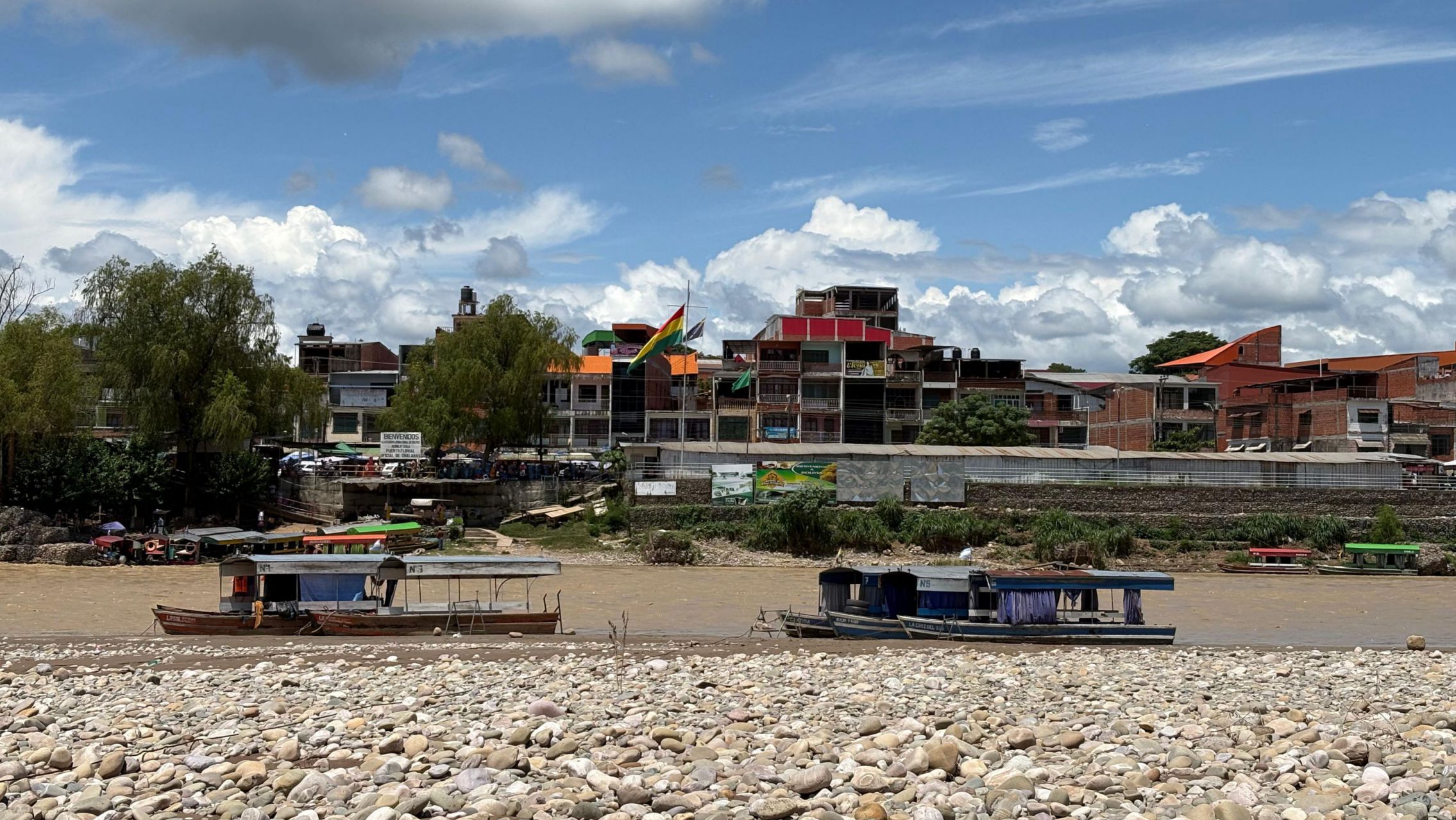 Por el Plan Güemes, así se encuentra el paso fronterizo que separa Salta de Bolivia
