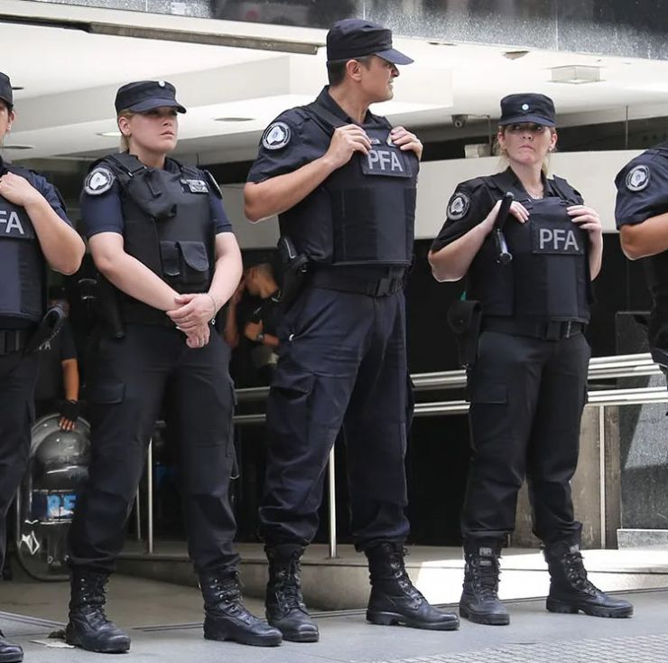 Cuánto gana el personal de la Policía Federal Argentina en enero de 2025