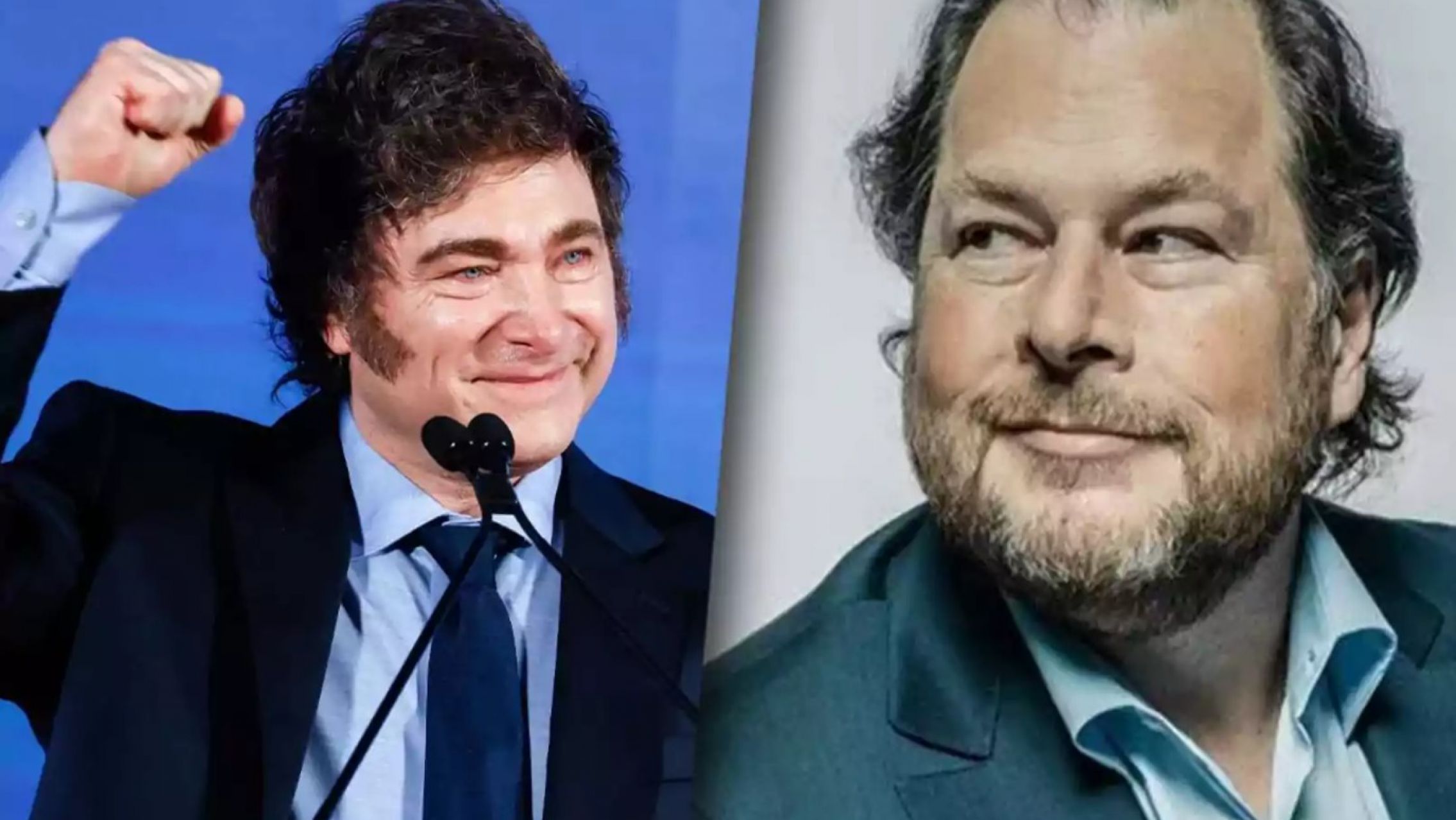 El CEO de Salesforce invertirá 500 millones tras la entrevista de Milei con Bloomberg