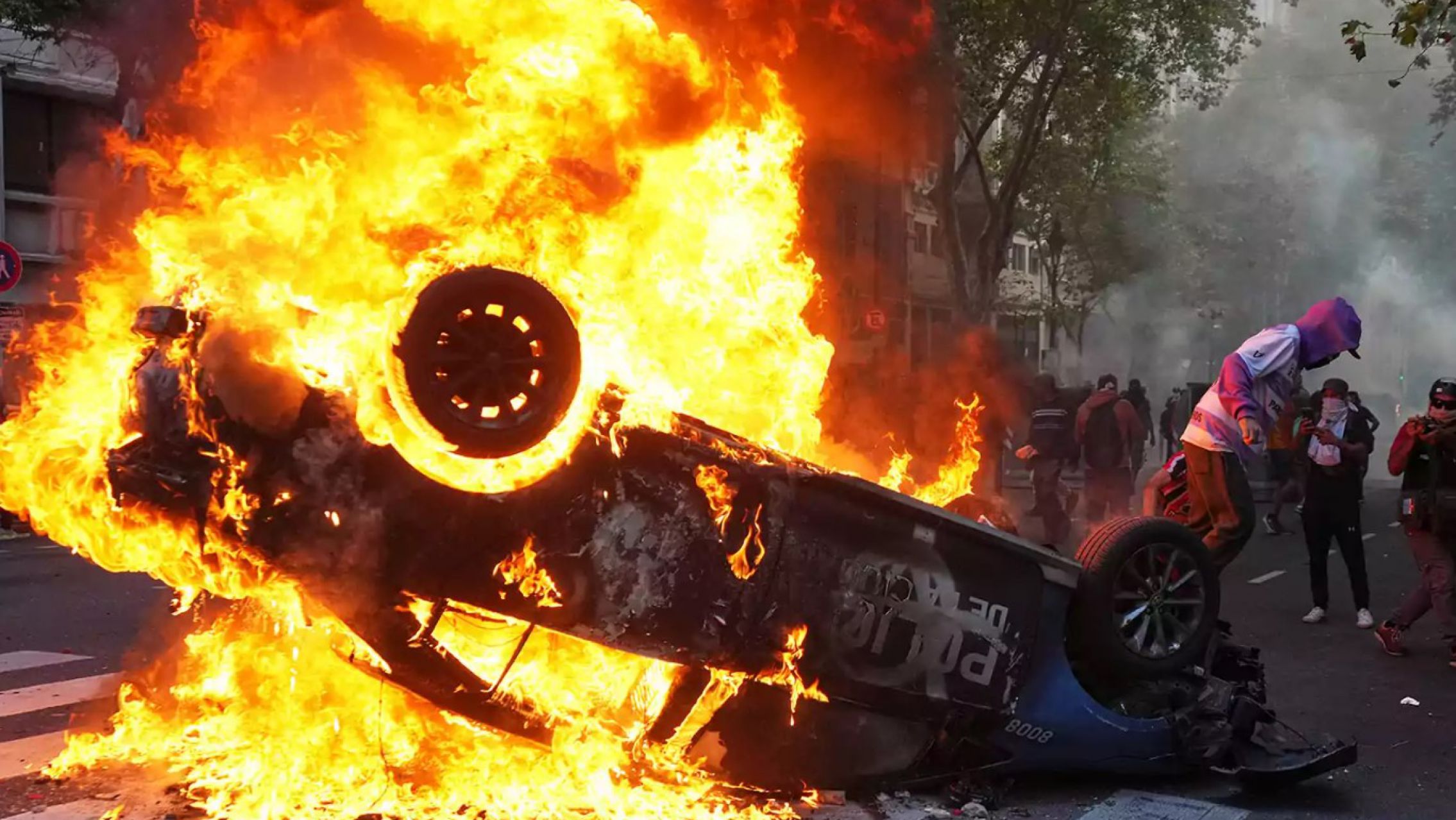 Los destrozos del kirchnerismo en la zona del Congreso llegan a los $414 millones