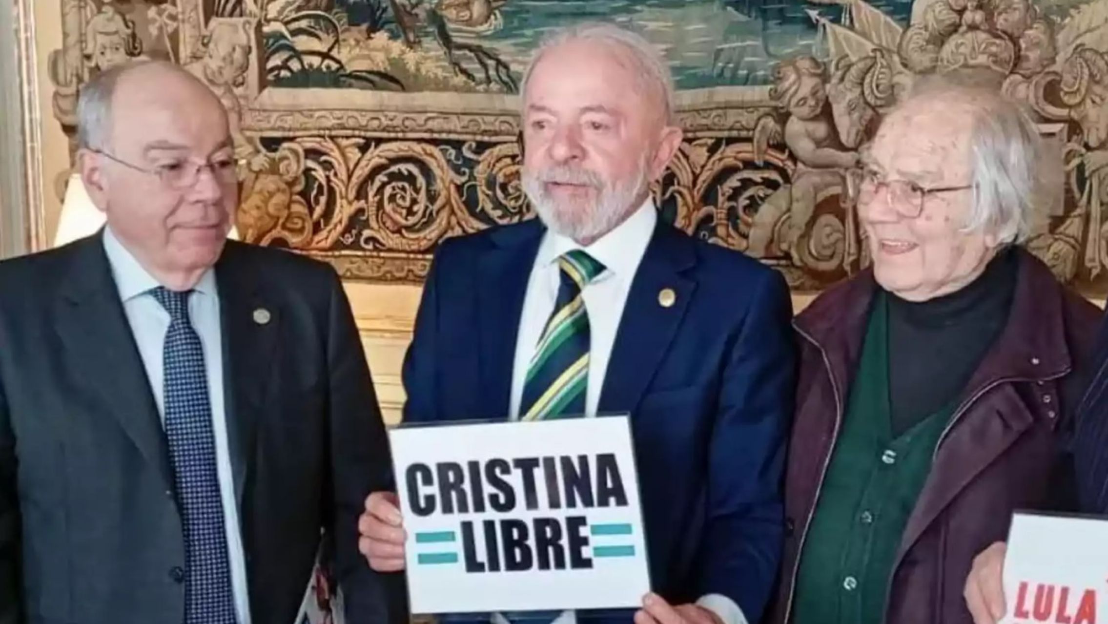 El dictador Lula da Silva pidió la liberación de la corrupta Cristina Kirchner