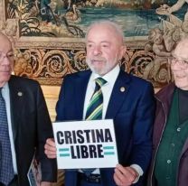 El dictador Lula da Silva pidió la liberación de la corrupta Cristina Kirchner