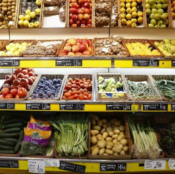 Los alimentos y bebidas aumentaron solo un 0,6% en junio, menos de la mitad del IPC