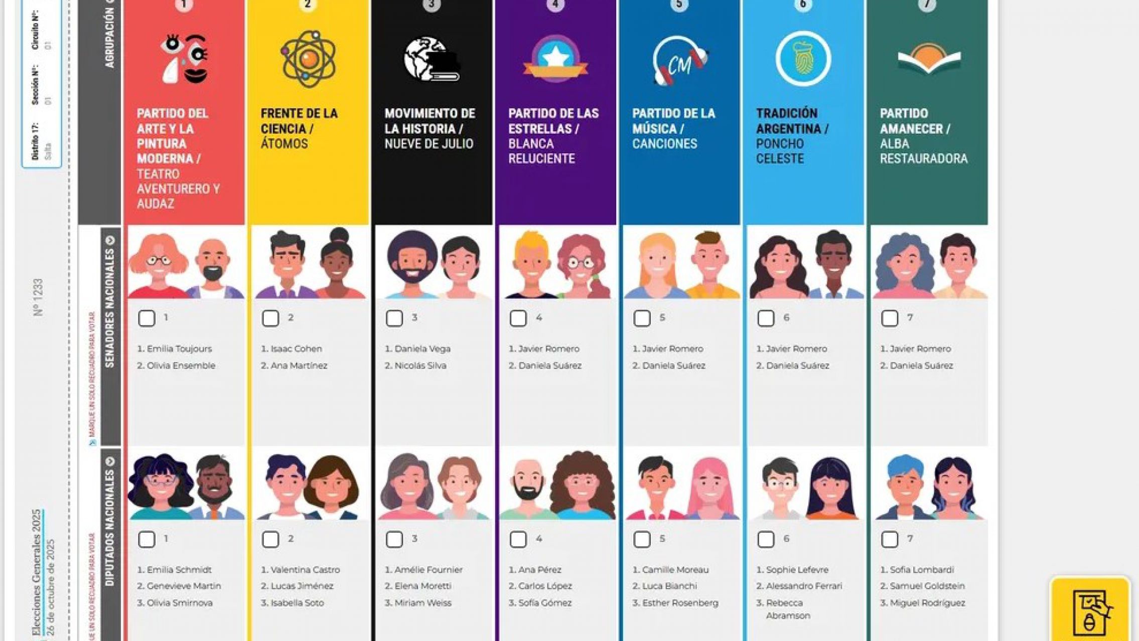 Elecciones 2025: cómo será la votación con Boleta Única Papel