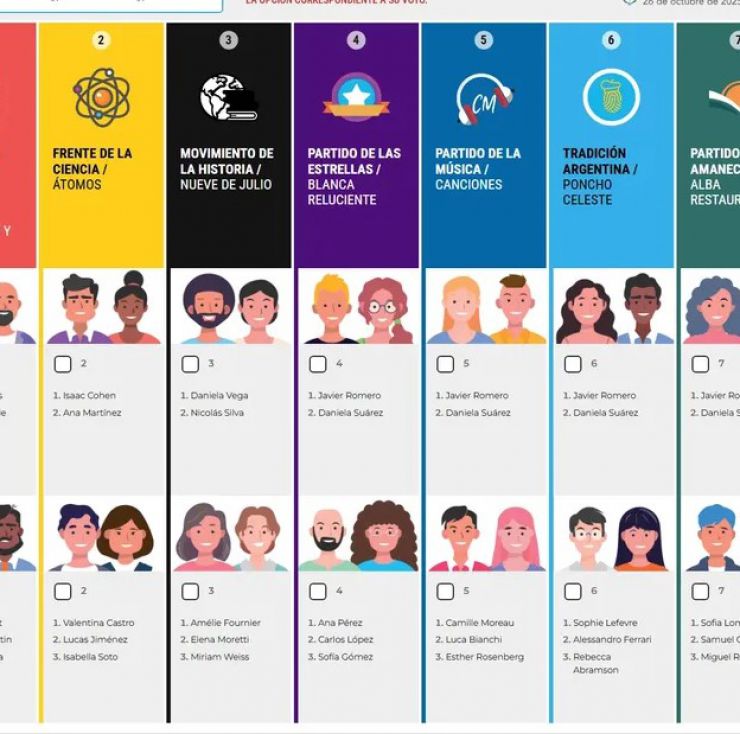 Elecciones 2025: cómo será la votación con Boleta Única Papel