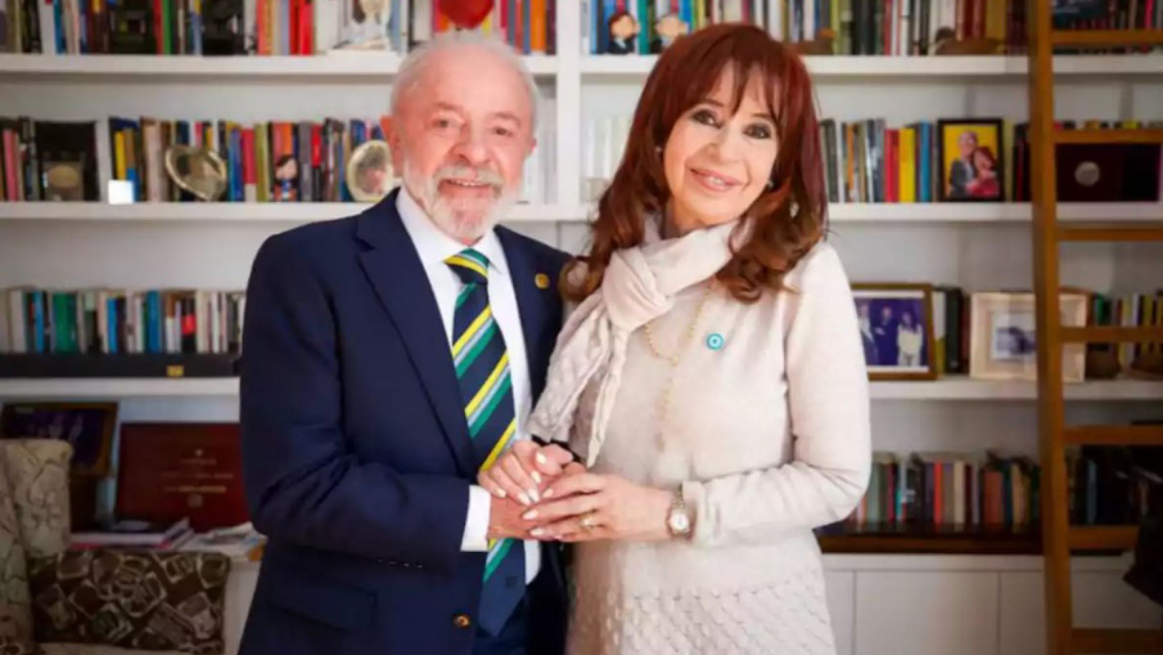 Lula da Silva volvió a meterse en la política Argentina para apoyar a Cristina