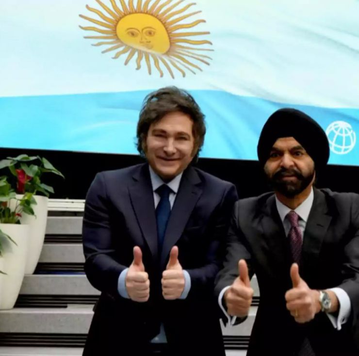 El Banco Mundial adelantará préstamos por USD 4.000 millones para respaldar a Milei