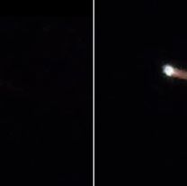 La increíble bola que apareció en el cielo: dejó a todos sorprendidos