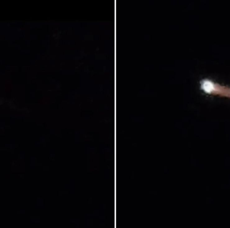 La increíble bola que apareció en el cielo: dejó a todos sorprendidos
