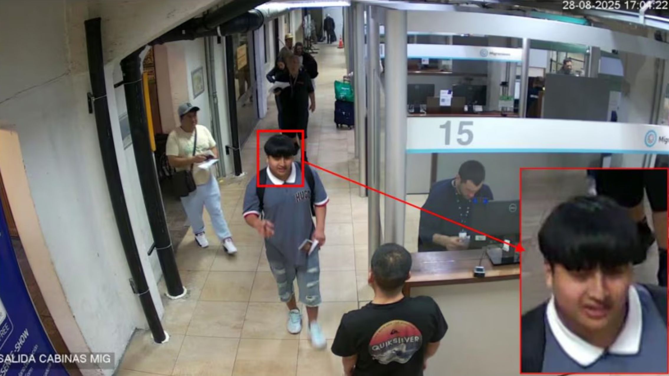 Crimen en Varela: se conocieron las imágenes de Pequeño J entrando a la Argentina