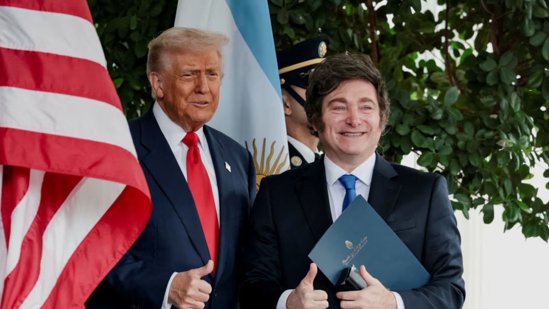 Trump advirtió que el apoyo de EE.UU. a Argentina depende de la reelección de Javier Milei