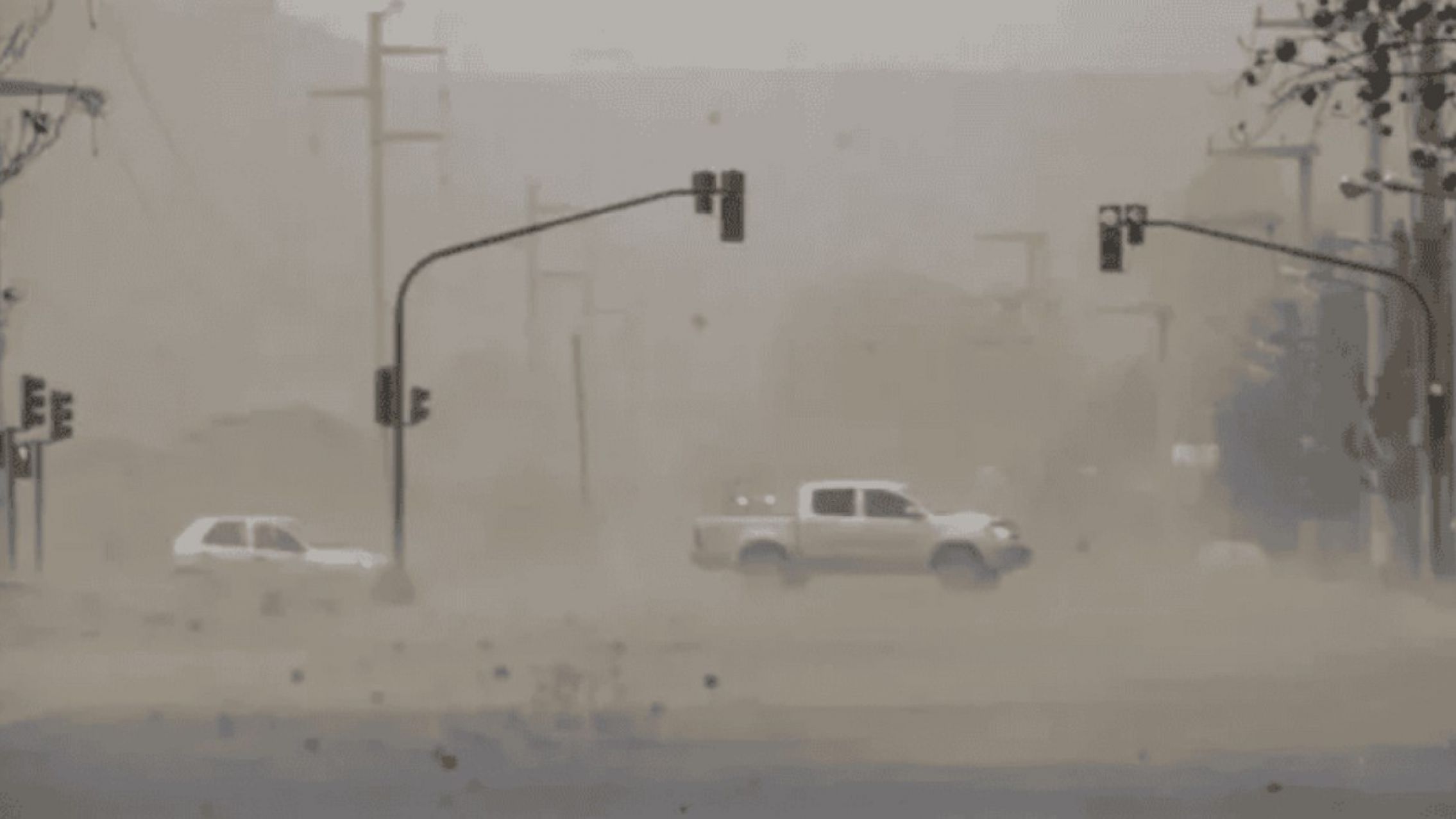 La provincia que entró en emergencia climática: ráfagas de más de 140 km/h