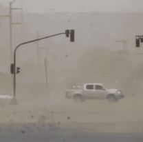 La provincia que entró en emergencia climática: ráfagas de más de 140 km/h