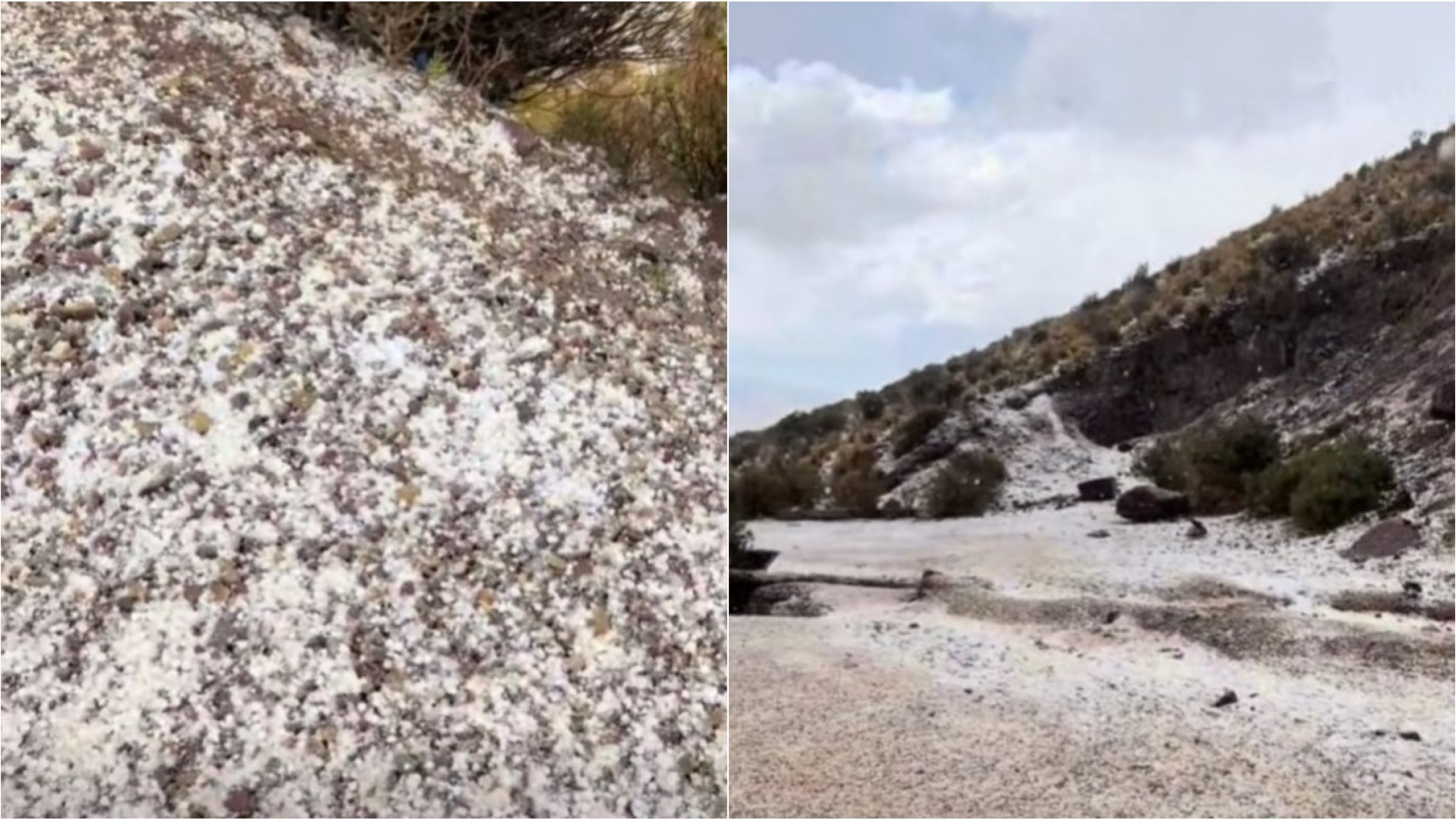 ¡Nevó en Jujuy en plena primavera! El Hornocal y Mina Pirquitas se tiñeron de blanco
