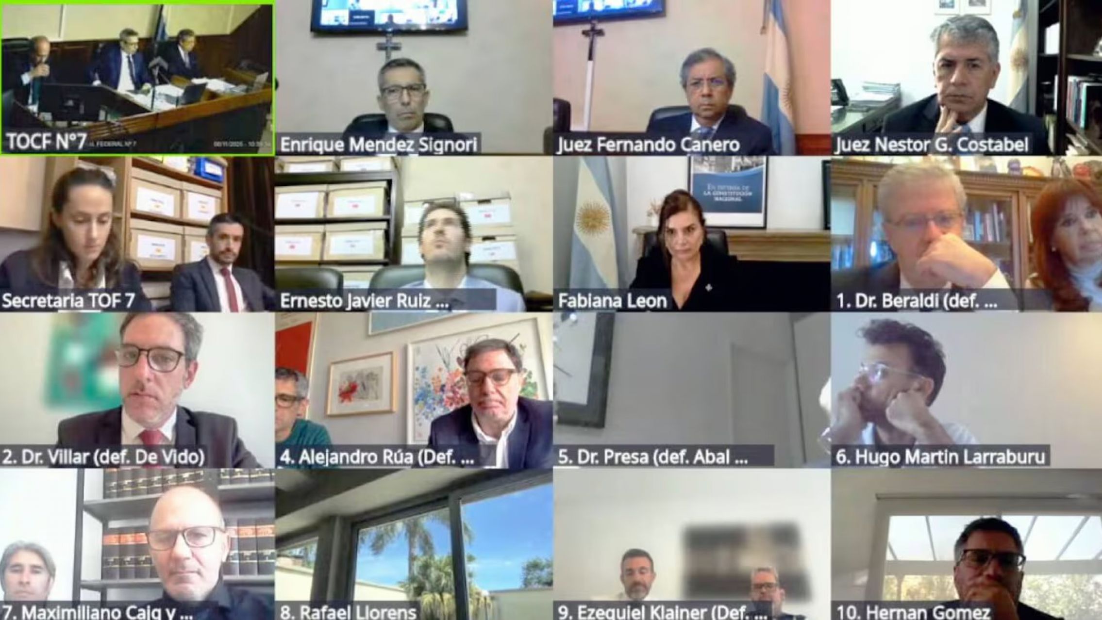 Causa Cuadernos: avanza el juicio y la Fiscalía apunta directo a Cristina Kirchner