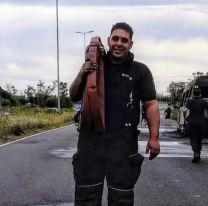 Murió un bombero tras ser atropellado mientras combatía un incendio