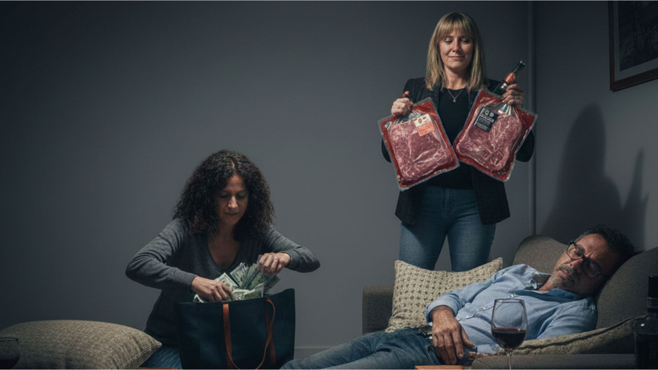 Viudas negras durmieron a un mecánico y usaron su plata para el asado de fin de año