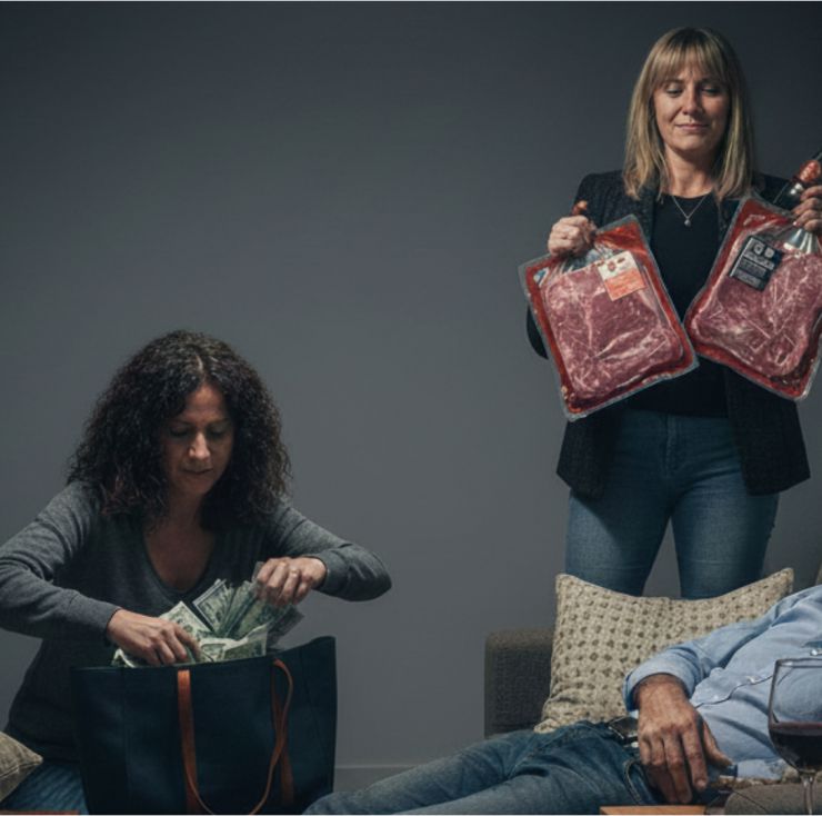 Viudas negras durmieron a un mecánico y usaron su plata para el asado de fin de año