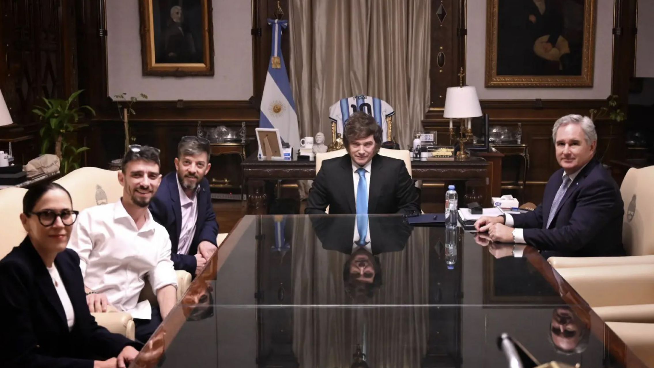 Milei recibió en Casa Rosada a los hermanos Cunio, argentinos secuestrados por Hamás y liberados en 2025