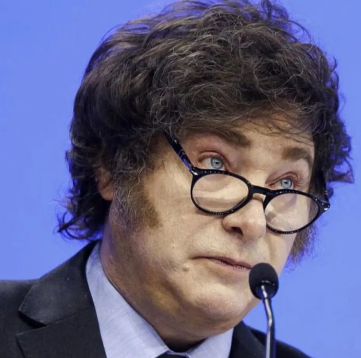 Suben las acciones argentinas y cae el riesgo país tras el discurso de Milei en Davos