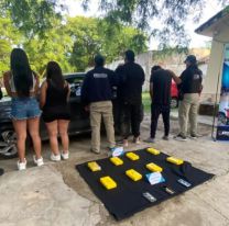 Golpe al narcotr&aacute;fico: detuvieron a cuatro personas con m&aacute;s de 8 kilos de droga