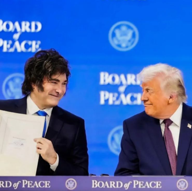 Javier Milei firmó la incorporación de Argentina como miembro fundador del Board of Peace