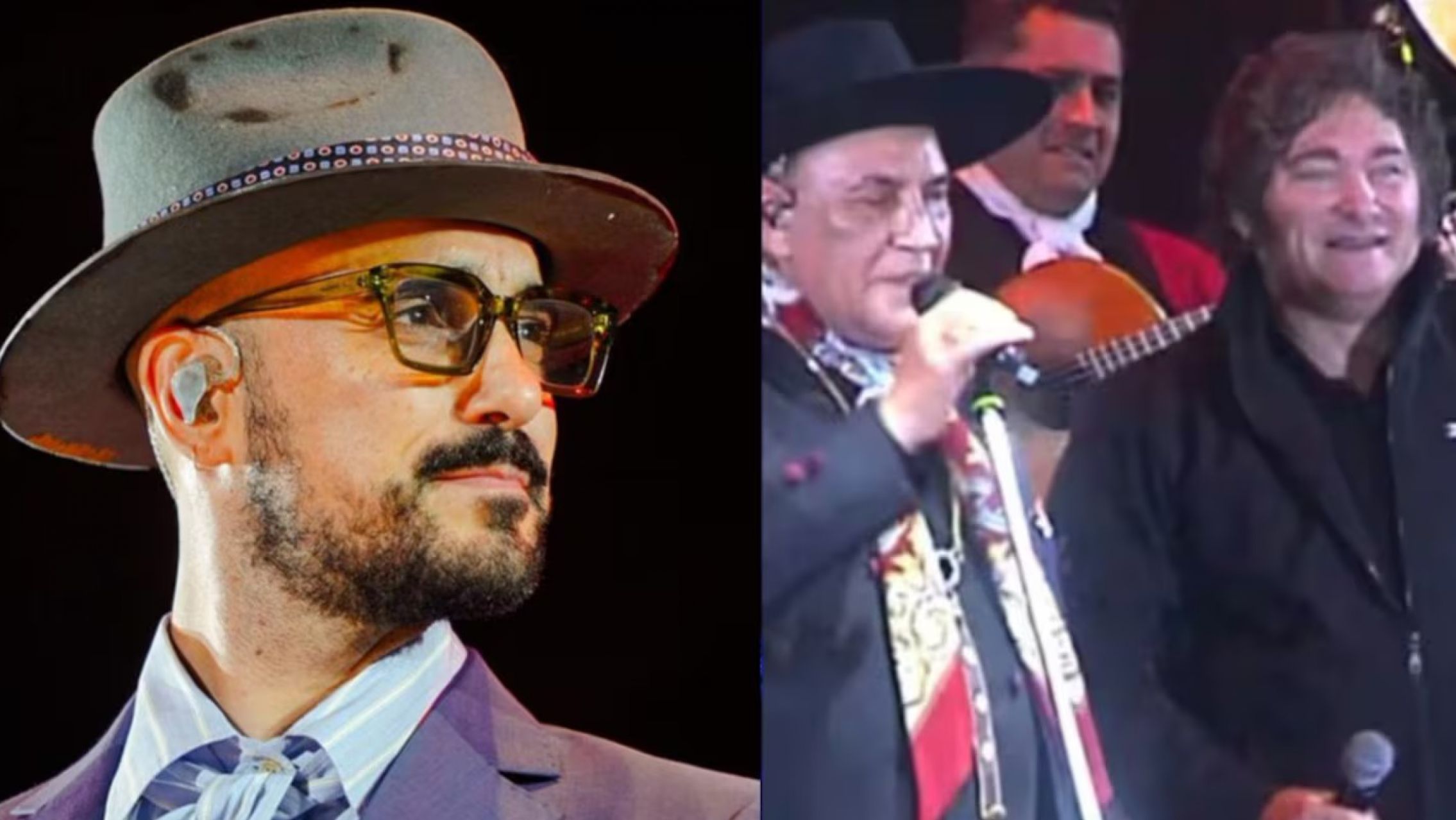 Qué dijo Abel Pintos luego de que el Chaqueño Palavecino cantara junto a Javier Milei