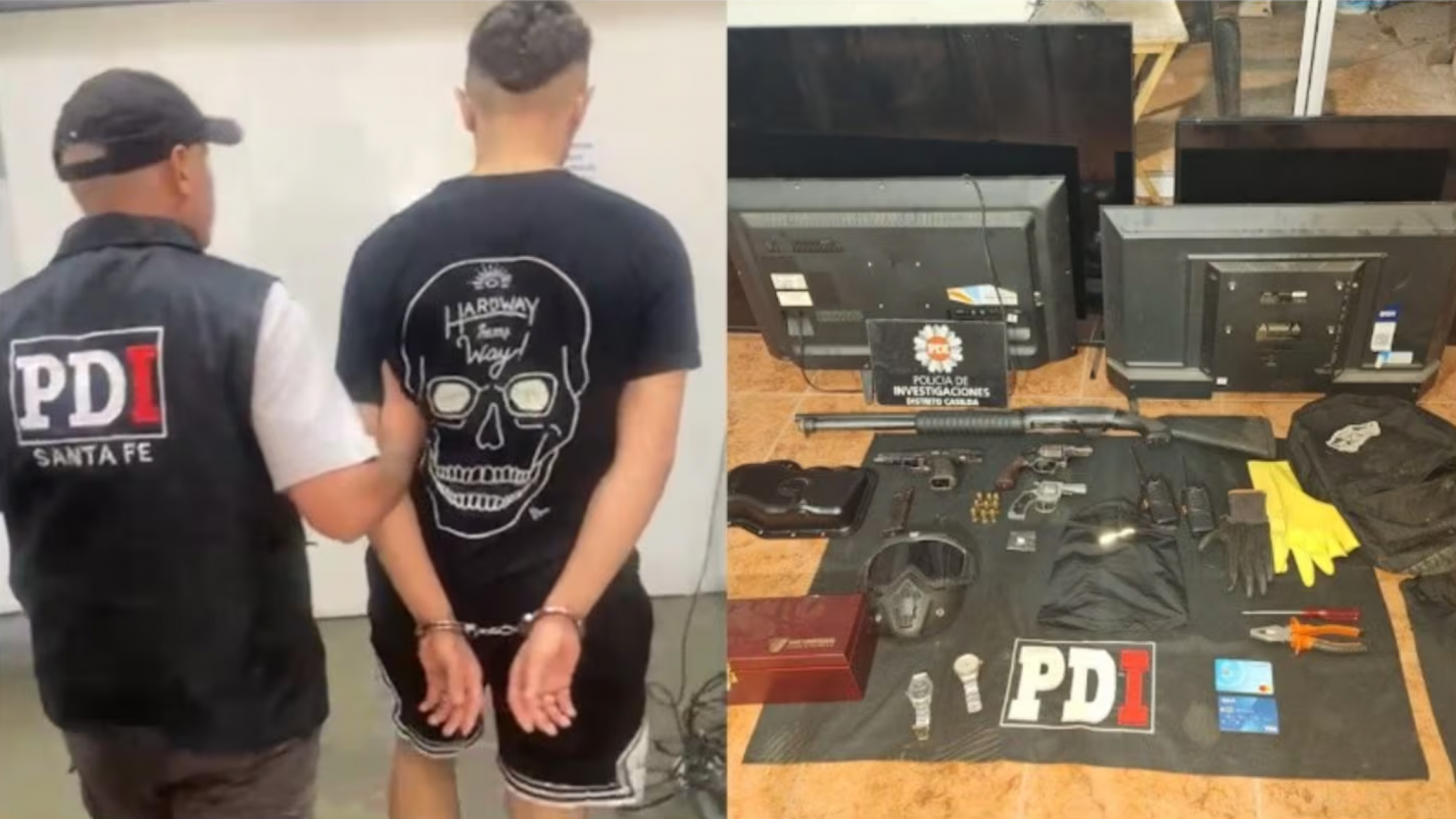 El "Duende nocturno" fue detenido y la Justicia avanza con la investigación