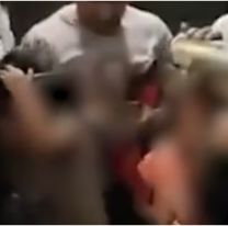 Esc&aacute;ndalo en el tren: filmaron a una mujer d&aacute;ndole cerveza a una nena