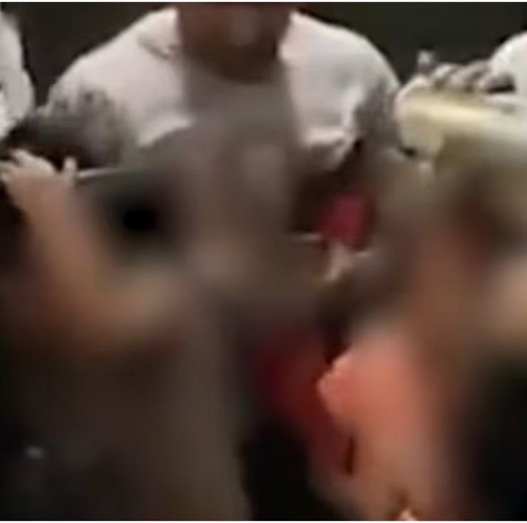 Escándalo en el tren: filmaron a una mujer dándole cerveza a una nena