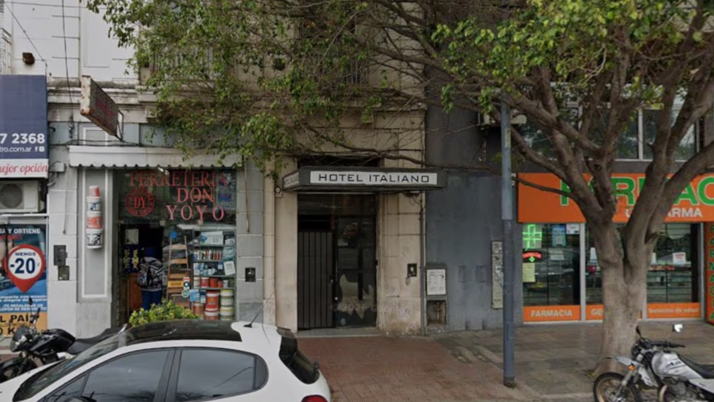 Nadie imaginó cómo iba a terminar la pelea dentro de un hotel