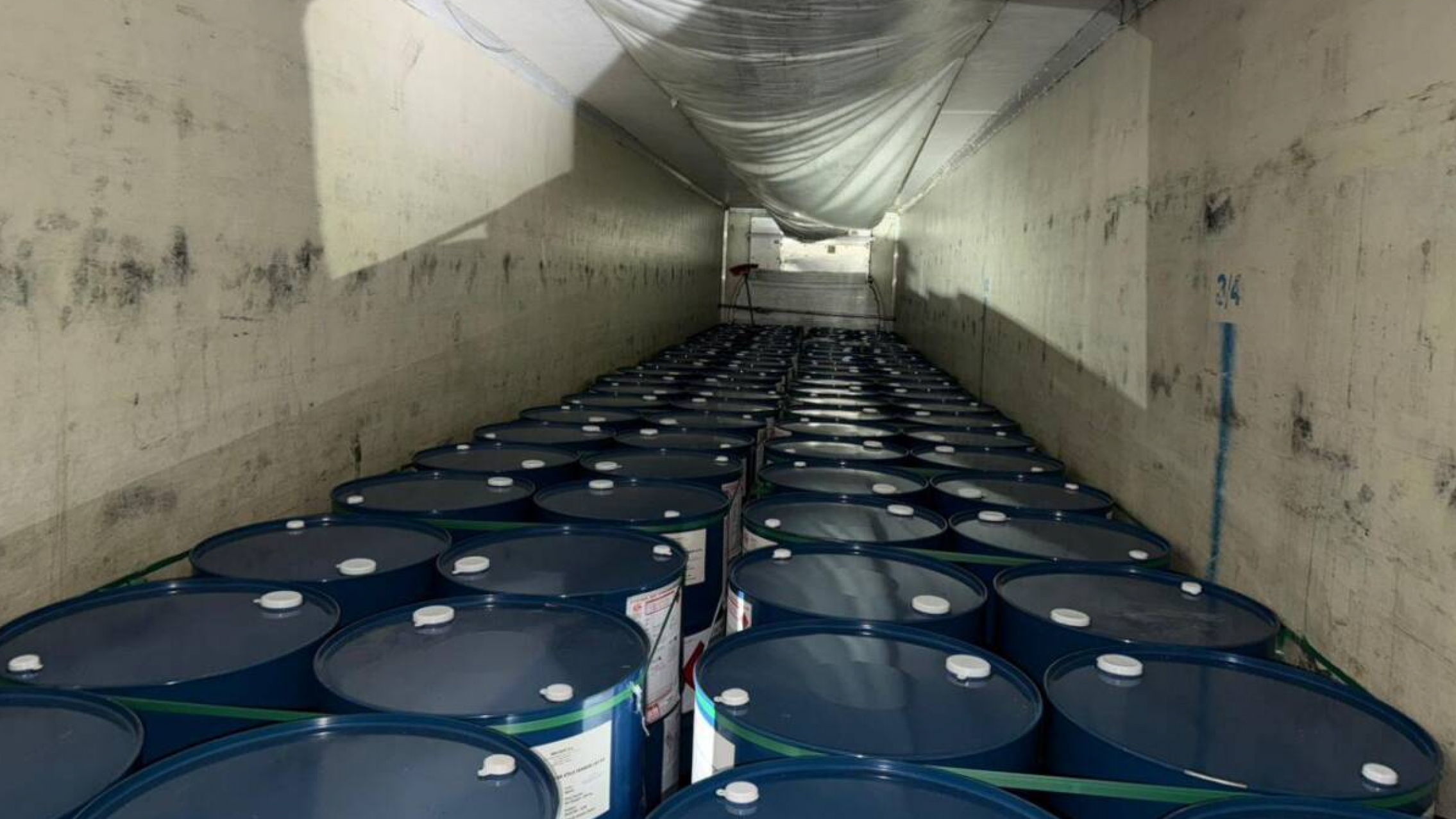 Frontera caliente en Salta: incautaron 35 toneladas de un químico clave para fabricar droga