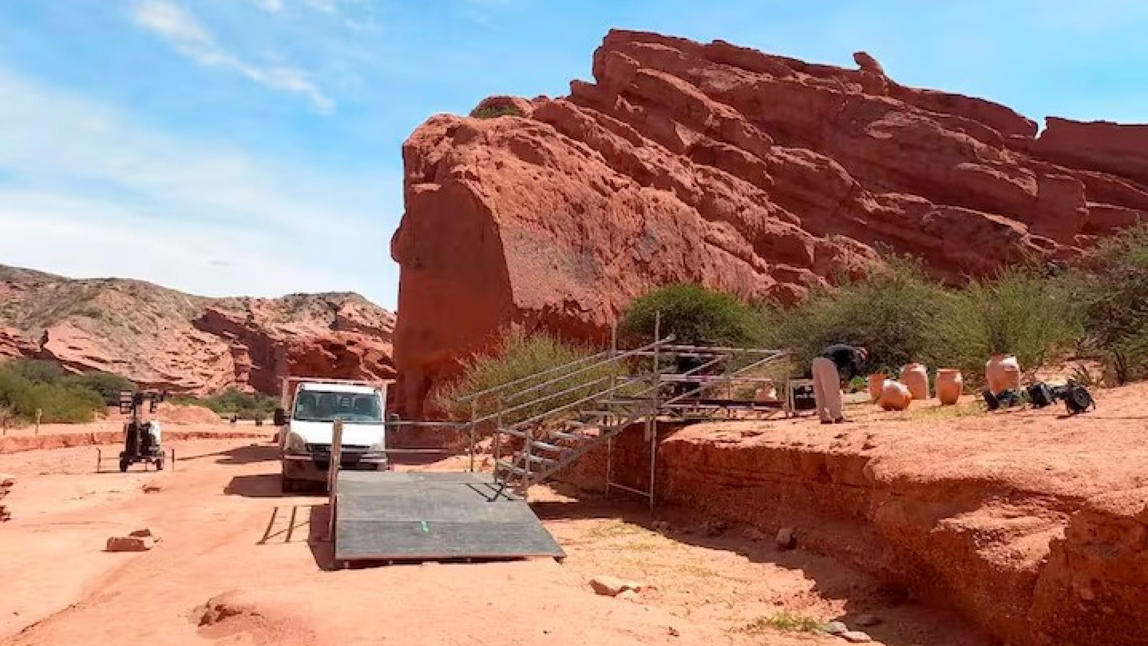 Indignación en Salta: investigan un casamiento en una reserva natural de la Quebrada de las Conchas