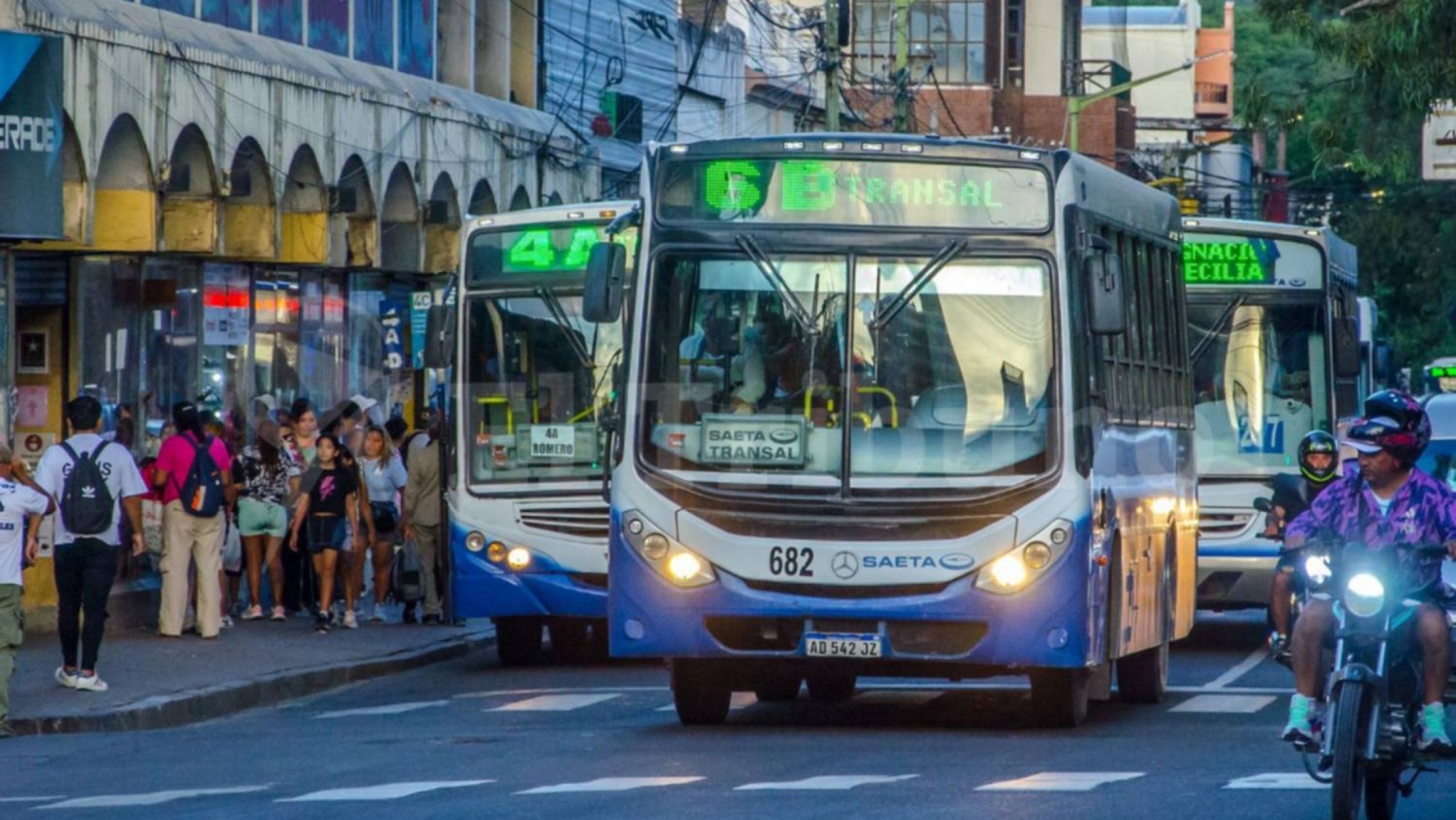 SAETA eliminará el trasbordo gratuito tras la suba del boleto en Salta