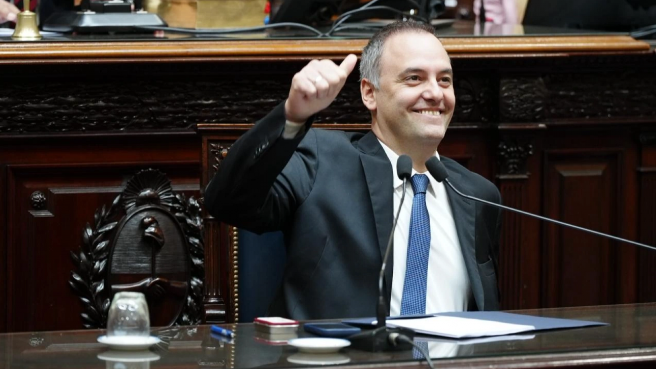 Manuel Adorni defendió el rumbo del Gobierno y habló de "resultados contundentes"