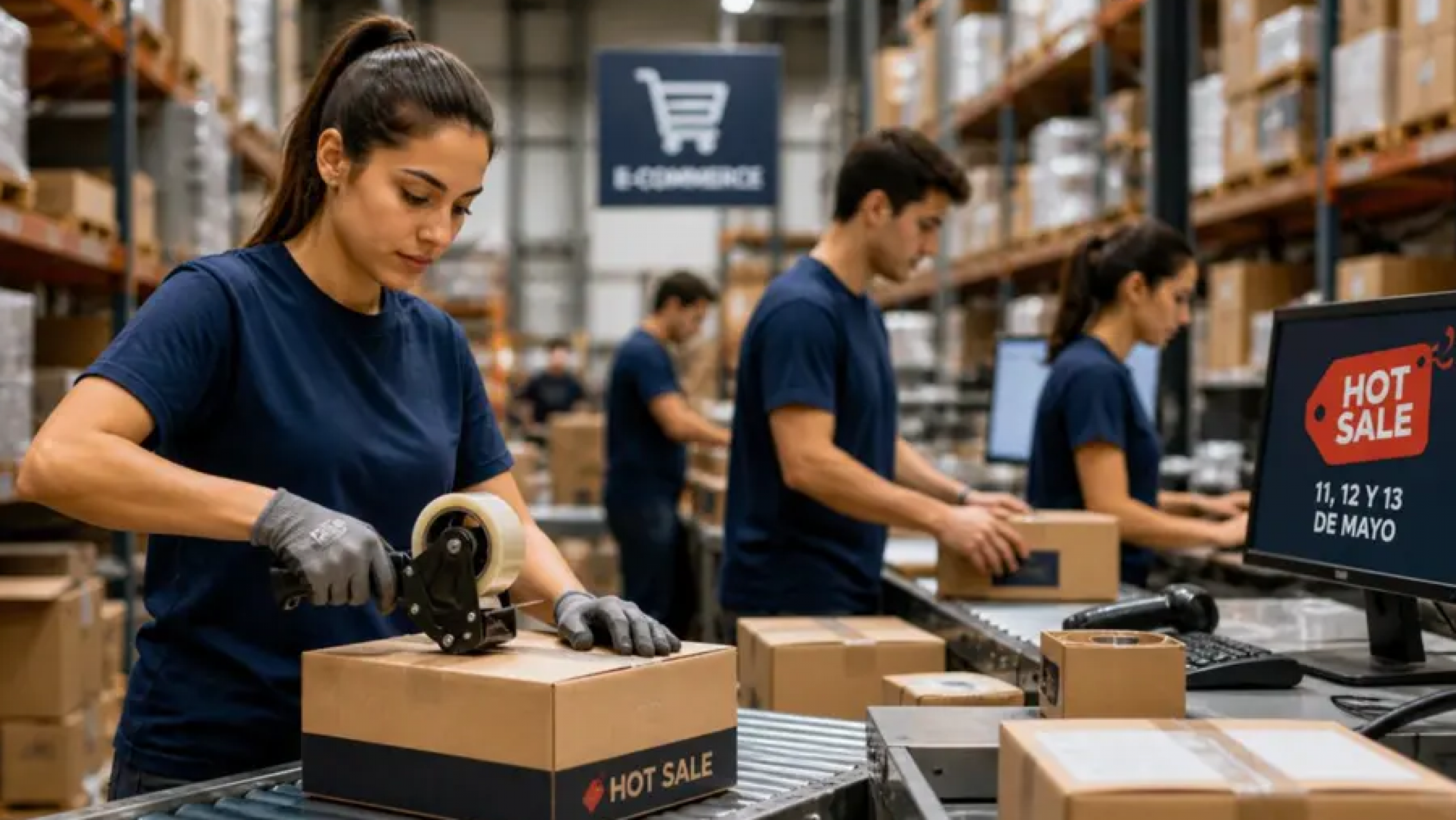 Gran oportunidad laboral: buscan empleados para trabajar durante el Hot Sale