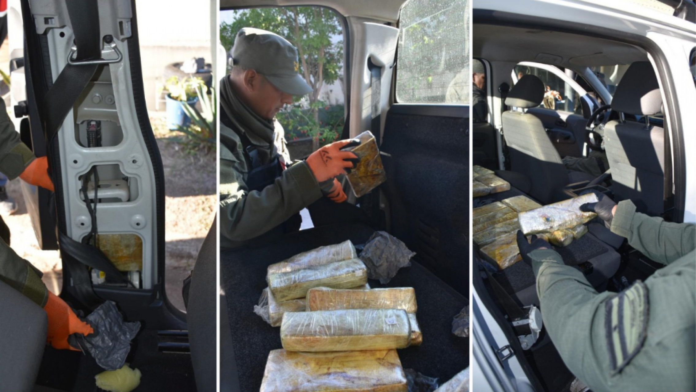 Salió de Salta con varios "ladrillos" ocultos en la camioneta: así lo agarró Gendarmería