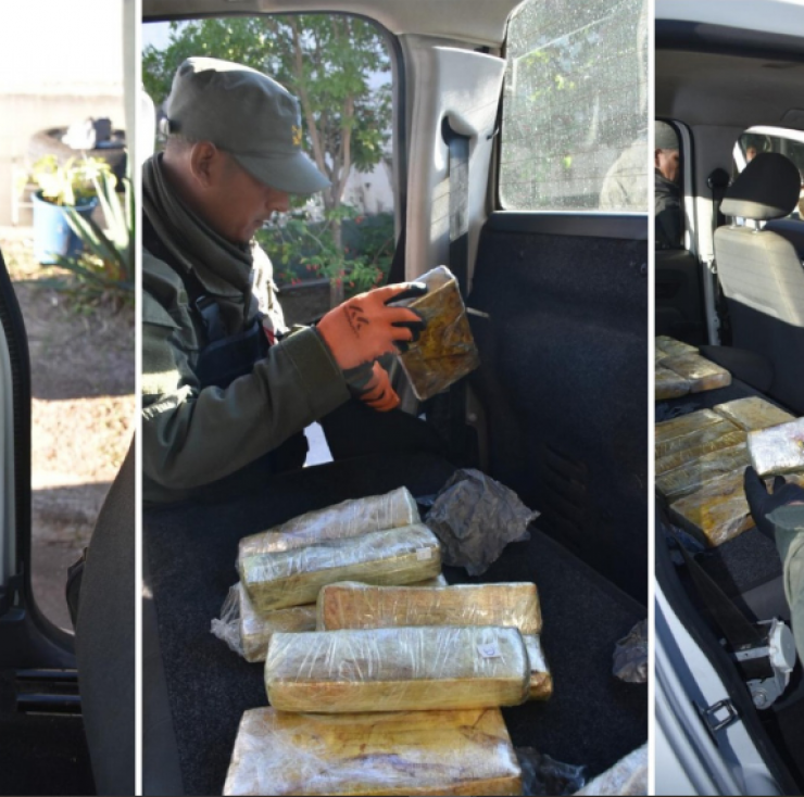 Salió de Salta con varios "ladrillos" ocultos en la camioneta: así lo agarró Gendarmería
