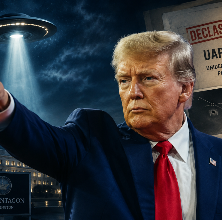Trump desclasificó nuevos archivos sobre ovnis y explotaron las teorías