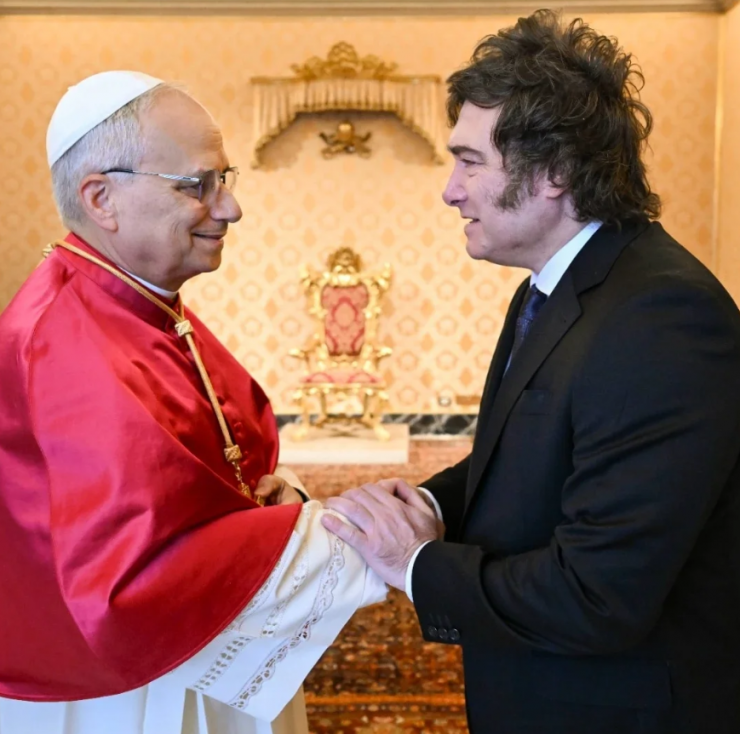 Milei aseguró que es "altamente probable" que el Papa visite Argentina