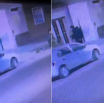 Apareció un video clave de Agostina entrando a la casa del único detenido
