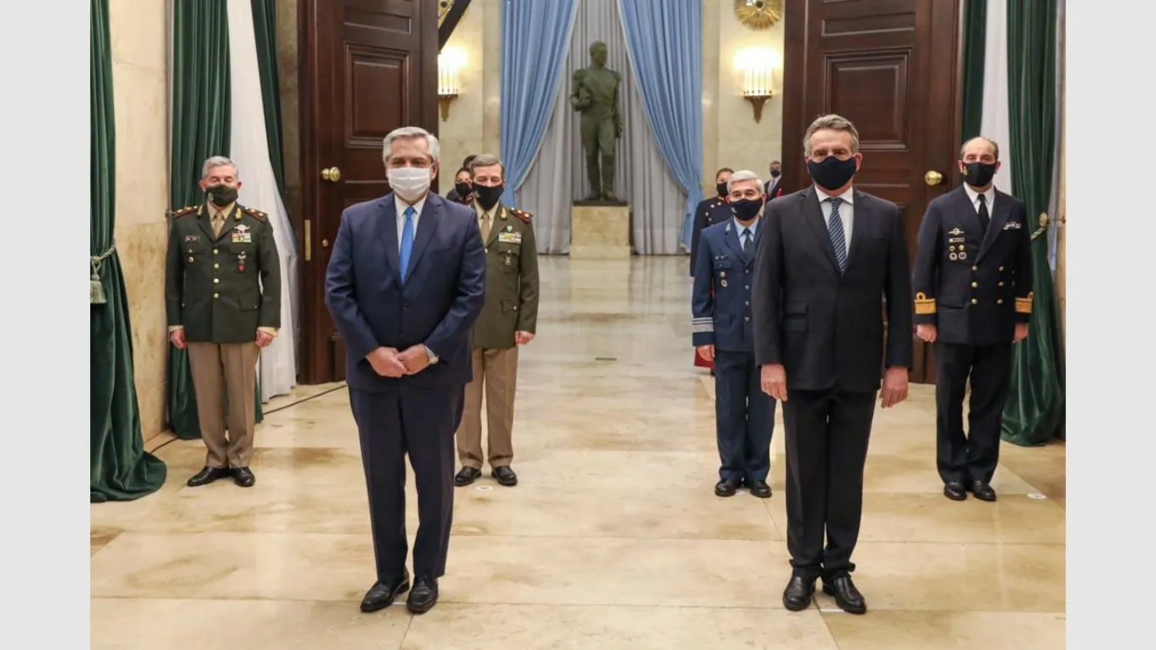 Para Alberto Fernández, "el coronavirus mató la economía"